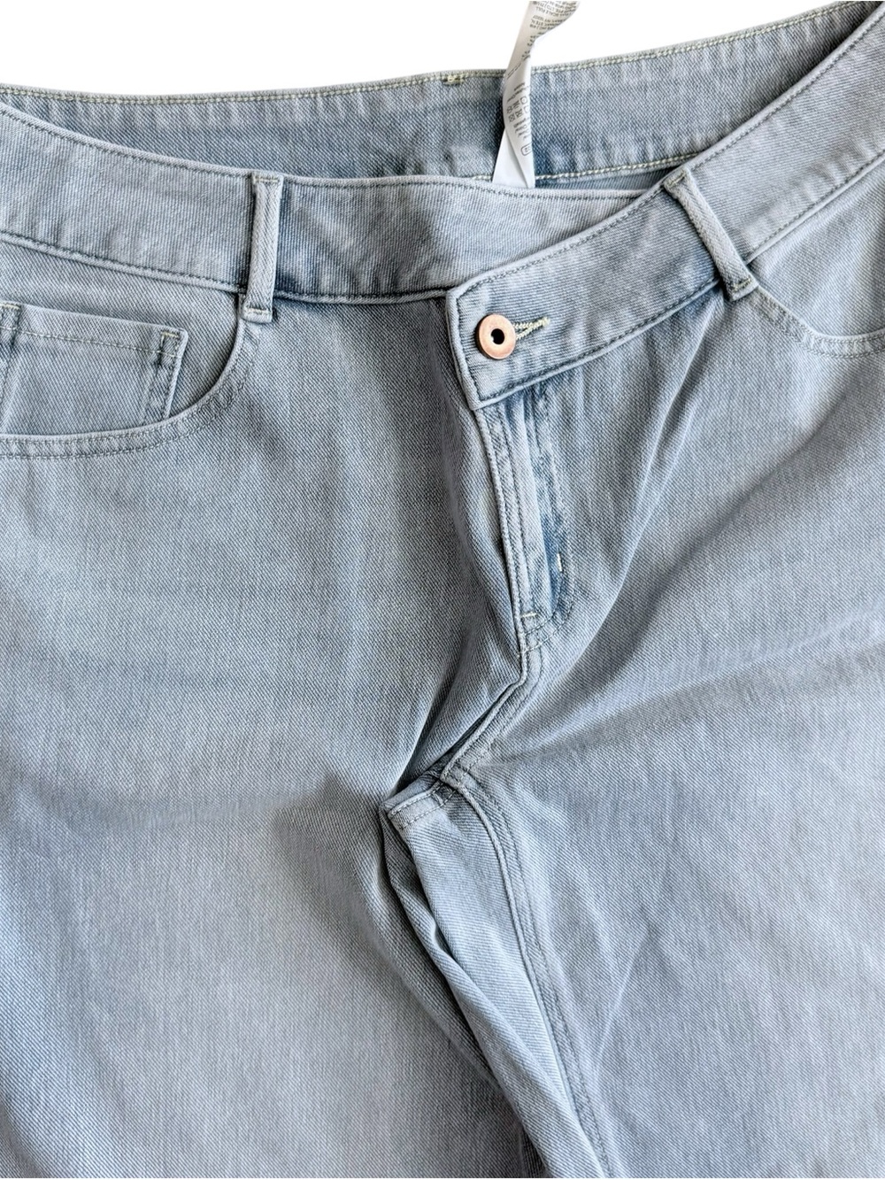 Halara Flex™ Asymmetric Low Rise Baggy Wide Leg Casual Jeans M Medium NWT - Picture 7 of 15